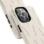 Lavender Minimal Bloom iPhone Case with MagSafe - Shamo's