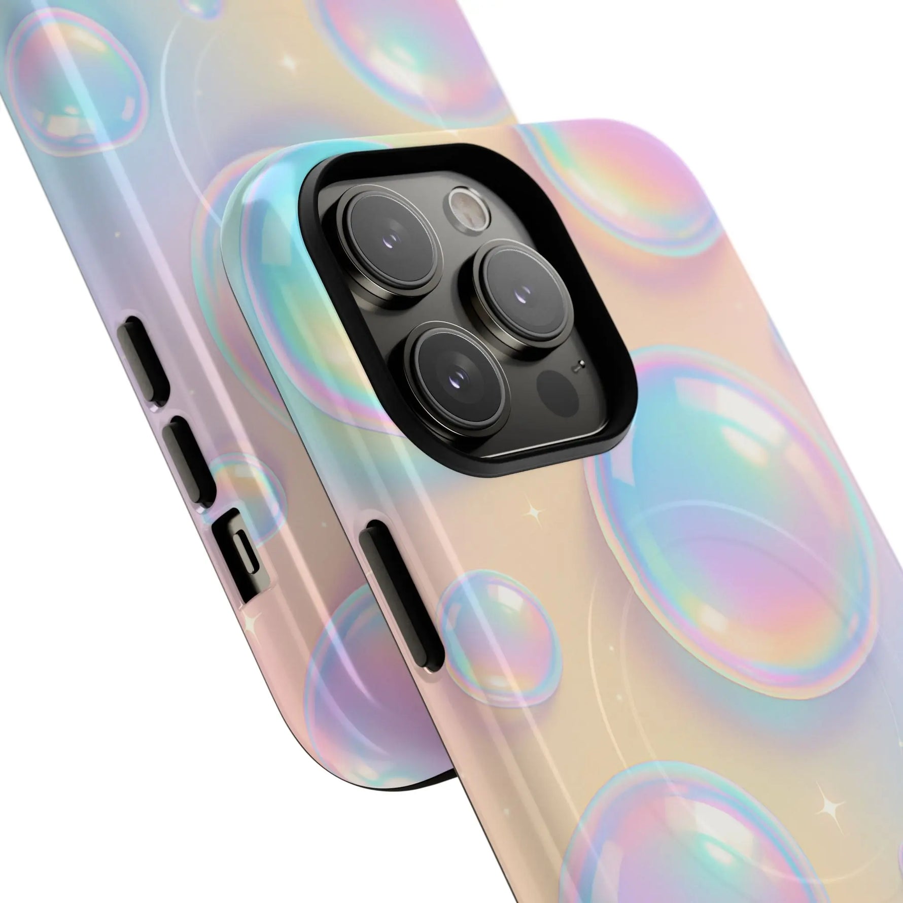 Holographic Bubble iPhone Case - with MagSafe  Shamo's