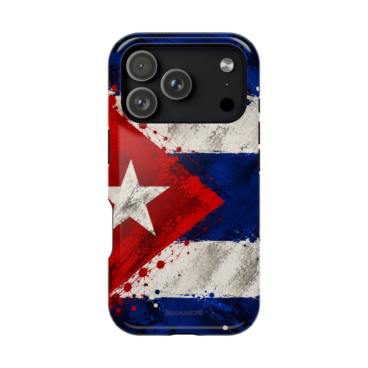 Cuban Flag MagSafe Impact-Resistant Phone Case