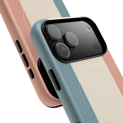 France Flag iPhone Case in Pastel Colors | MagSafe