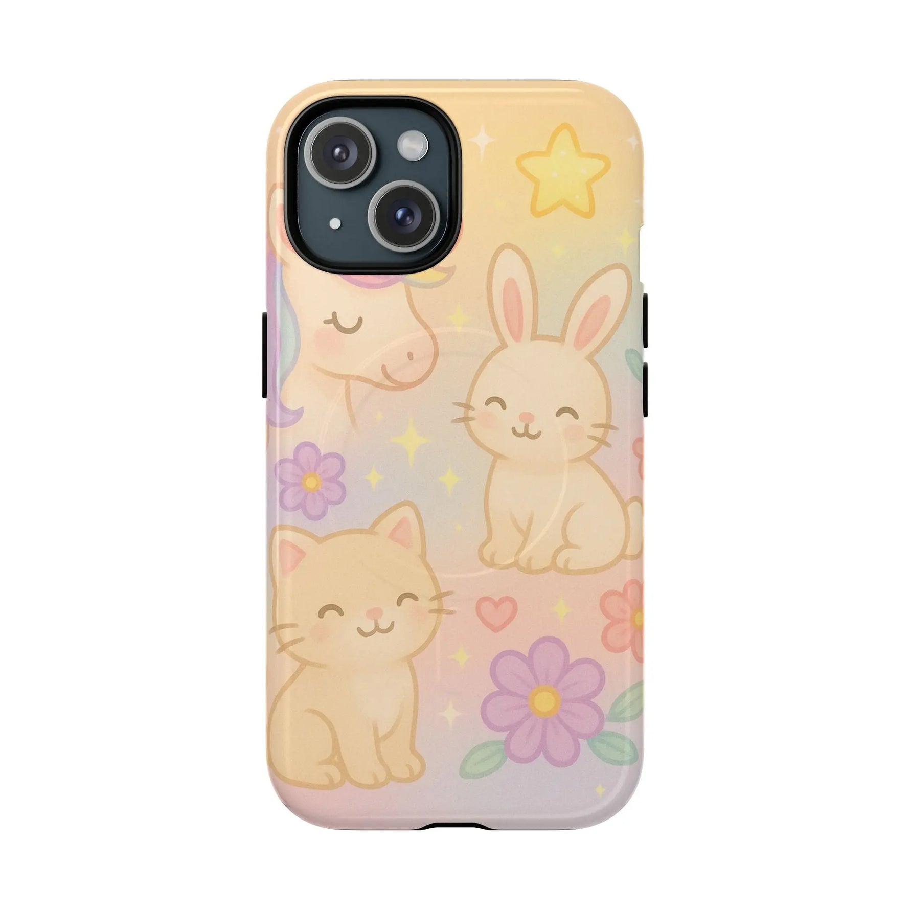 Magical Animal Friends iPhone Case with MagSafe - Shamo's
