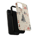 Winter Village Holiday Tough iPhone Case — Vintage Holidays & Snow Scene  Shamo's
