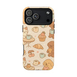 Funda para teléfono con diseño de gatos y perros y MagSafe