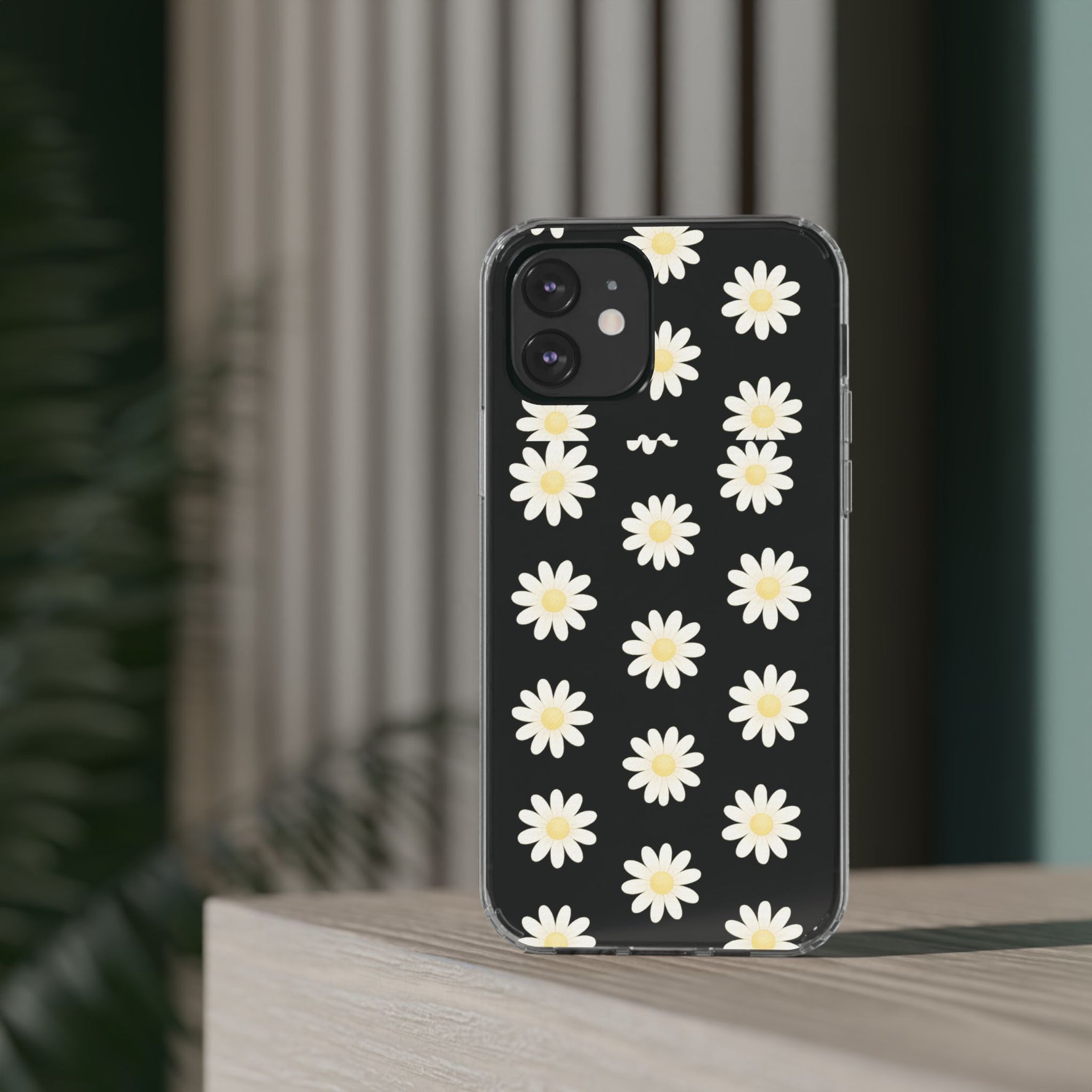 Daisy Floral Clear iPhone Case - Shamo's