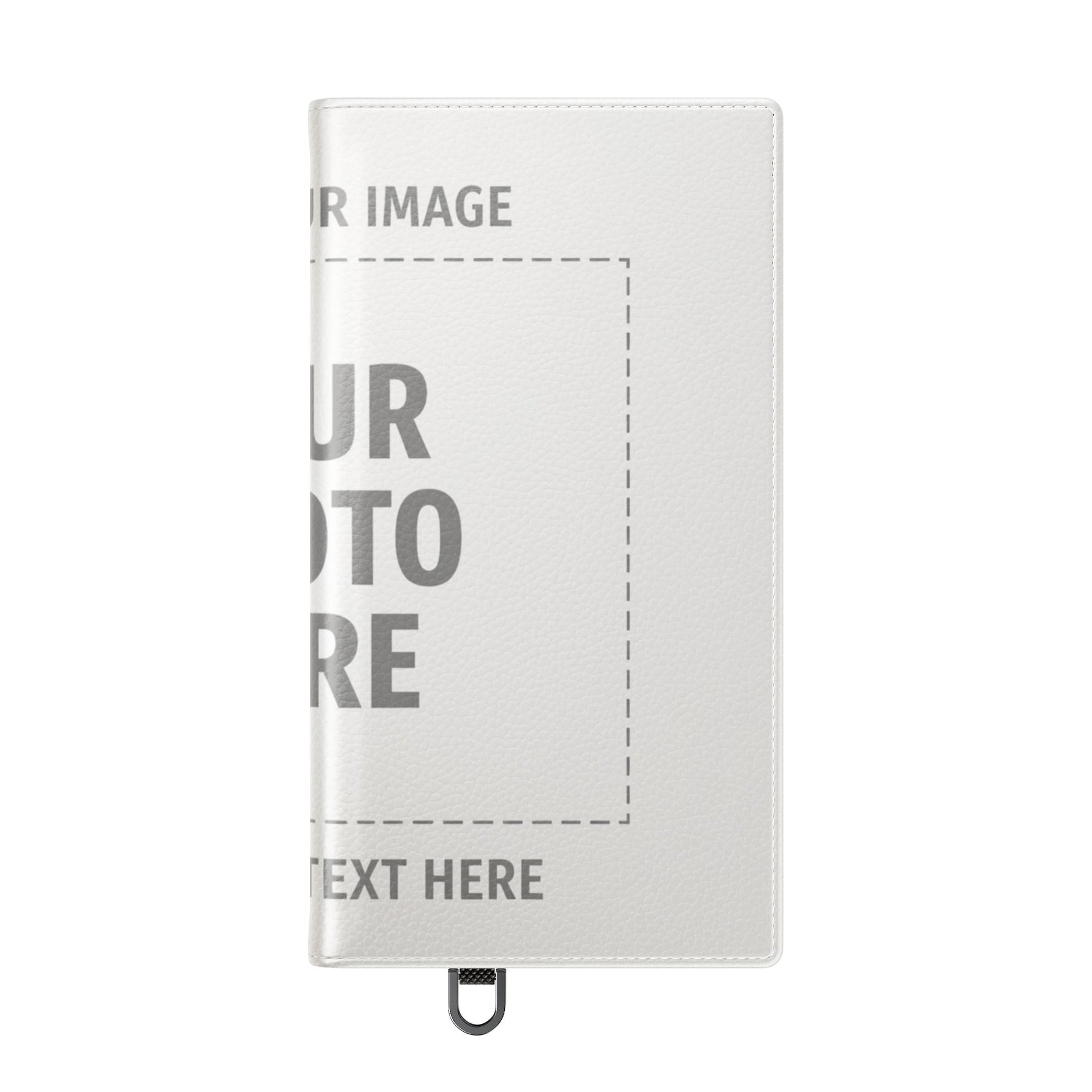 Personalized Flip Wallet Phone Case – Custom Photo & Text Wallet Cover