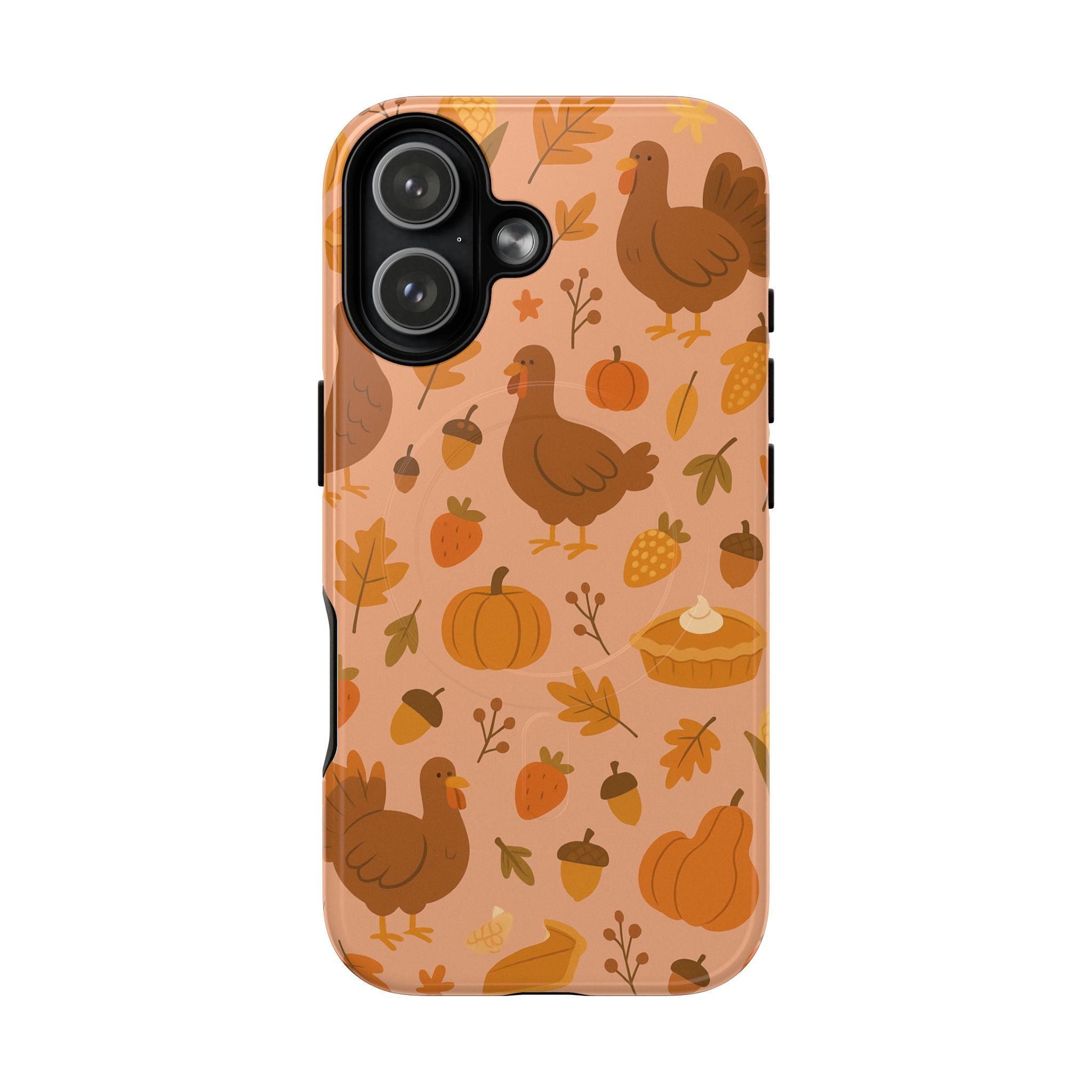 Thanksgiving-Inspired Tough Case for iPhone | Compatible with MagSafe - Shamo's