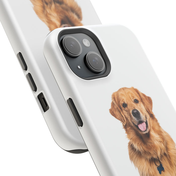 MagSafe Tough Cases with Golden Retriever dog print