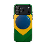 Brazil Flag iPhone Case | MagSafe - Shamo's