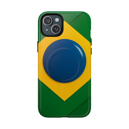 Brazil Flag iPhone Case | MagSafe