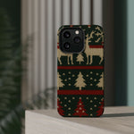 Holiday Reindeer Knit iPhone Case | compatible with MagSafe  Shamo's