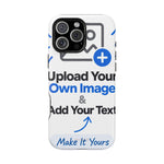 Personalisierbare iPhone-Hülle | Eigenes Foto und Text hinzufügen | MagSafe-kompatibel