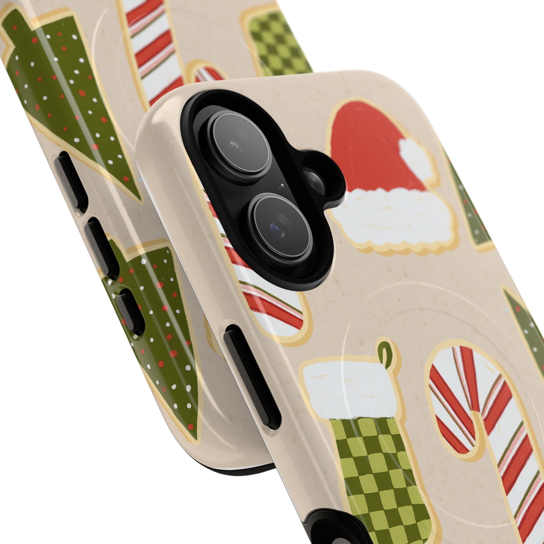 Festive Candy Cane Holiday iPhone Case | MagSafe  Shamo's
