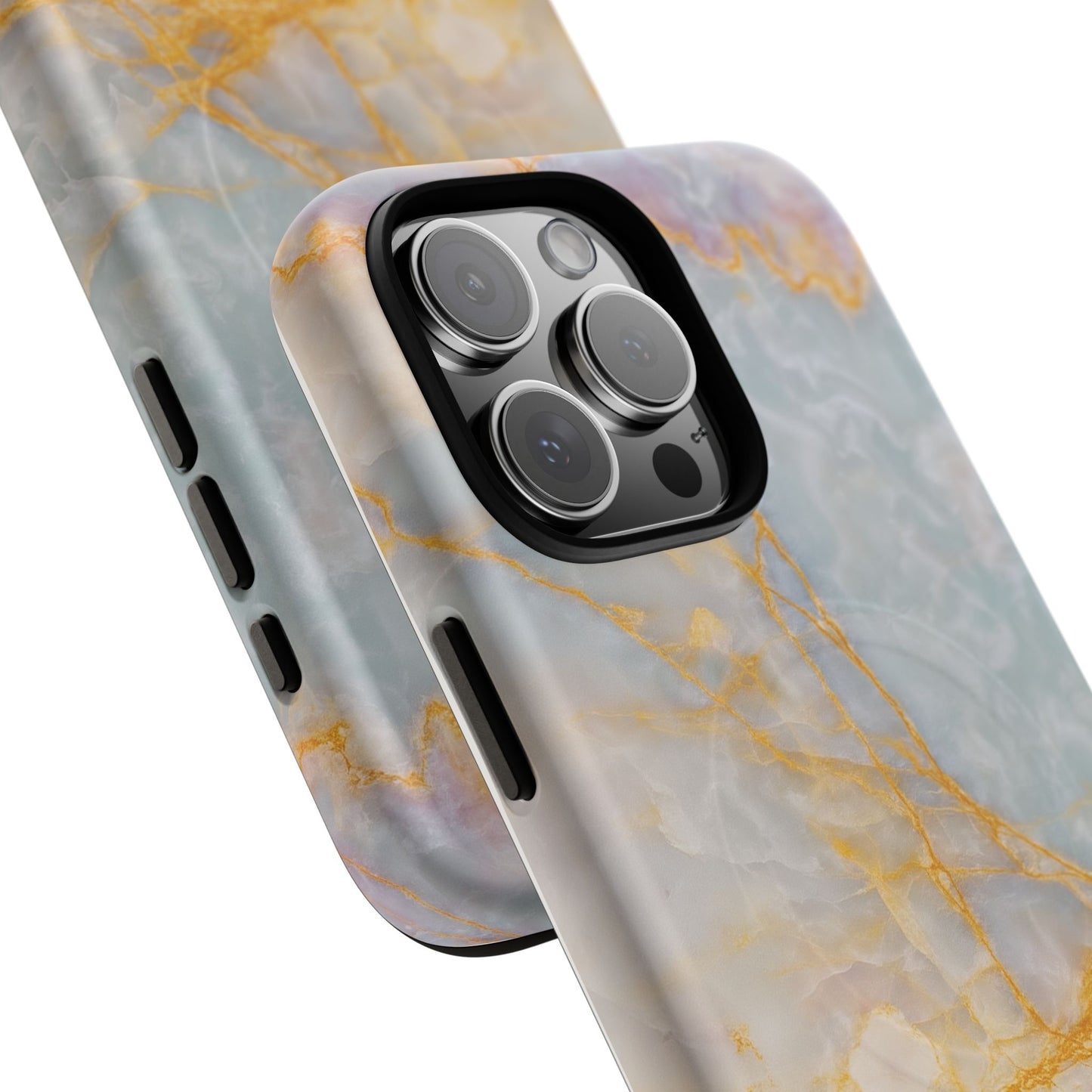 Marble Gold Vein iPhone Case (MagSafe Compatible)
