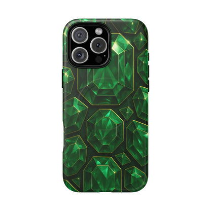 Luxury Series Emerald Gem iPhone Case with MagSafe - Shamo's