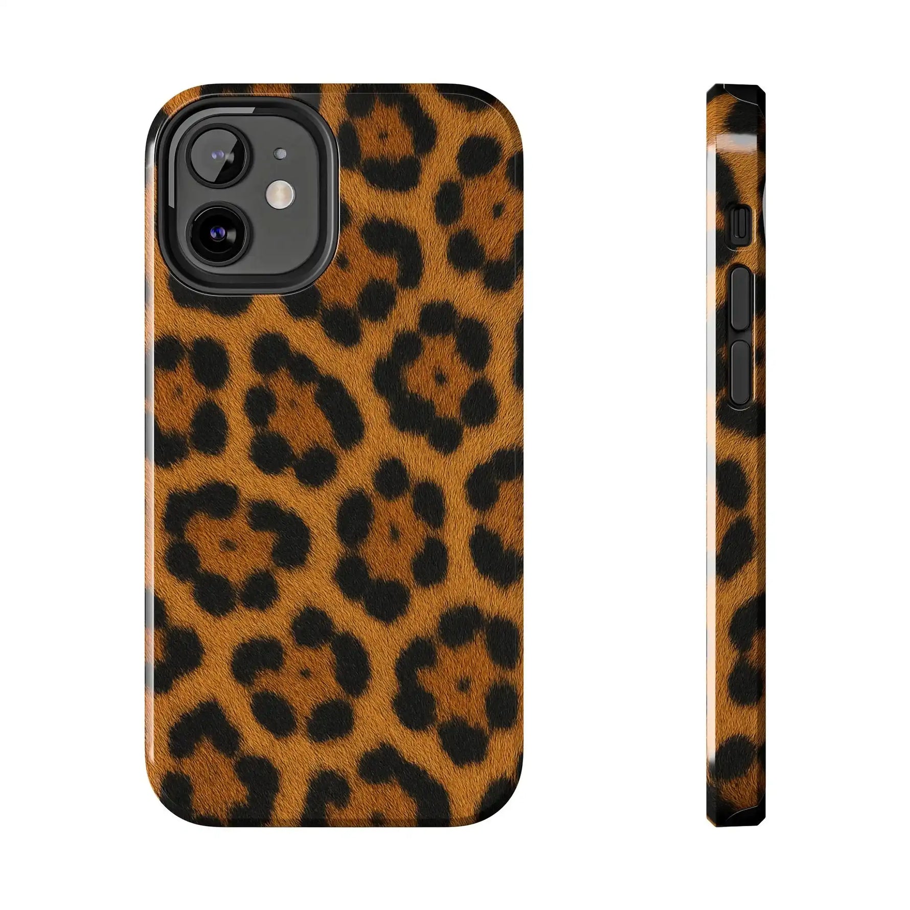Lion Skin Pattern Tough Phone Case — Rugged Protective Phone Case  Shamo's iPhone 12 Mini