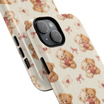 Telefoonhoesje met MagSafe met teddybeer verliefd