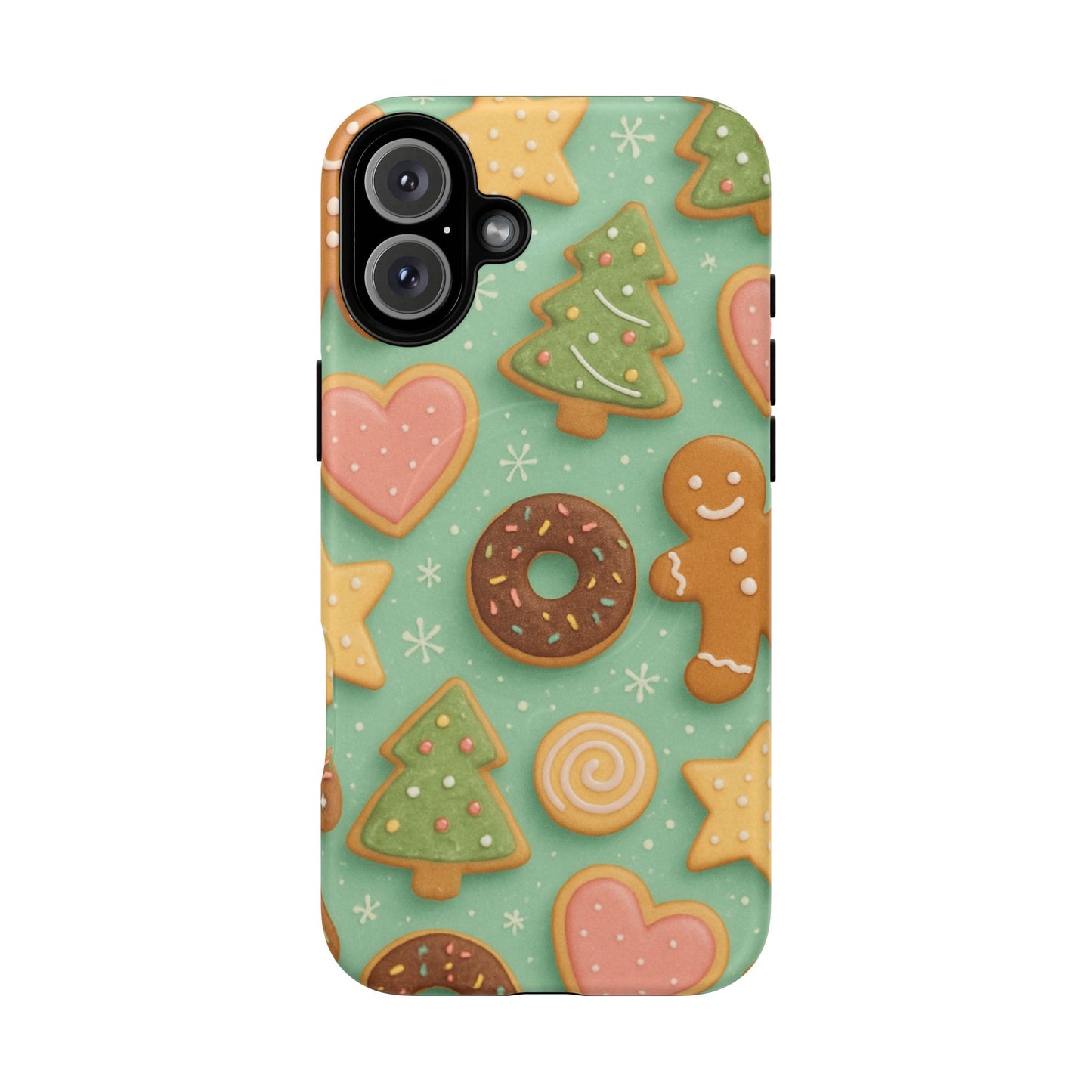 Holiday Cookie Pattern iPhone Case — MagSafe compatible - Shamo's