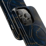 Midnight Marble iPhone Case with MagSafe - iPhone 17 / Glossy - Shamo's
