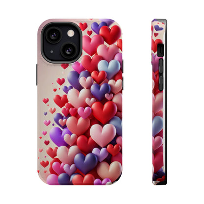 Love Hearts MagSafe iPhone Case — Magnetic, Impact-Resistant  Shamo's iPhone 13 Mini / Glossy