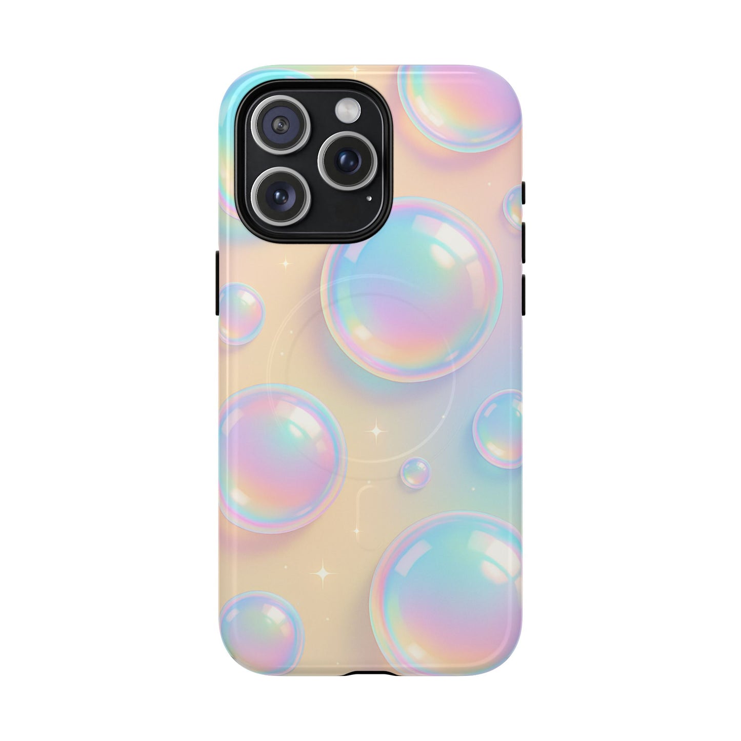 Holographic Bubble iPhone Case - with MagSafe