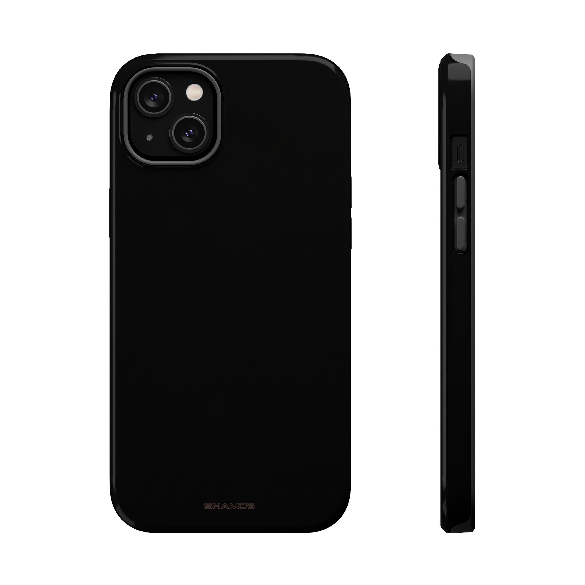 Eerie Black MagSafe Compatible Slim Impact-Resistant iPhone Case - iPhone 14 Plus / Glossy - Shamo's