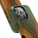 Abstract Tree of Life Design Golden Origin iPhone Case | MagSafe Compatible  Shamo's