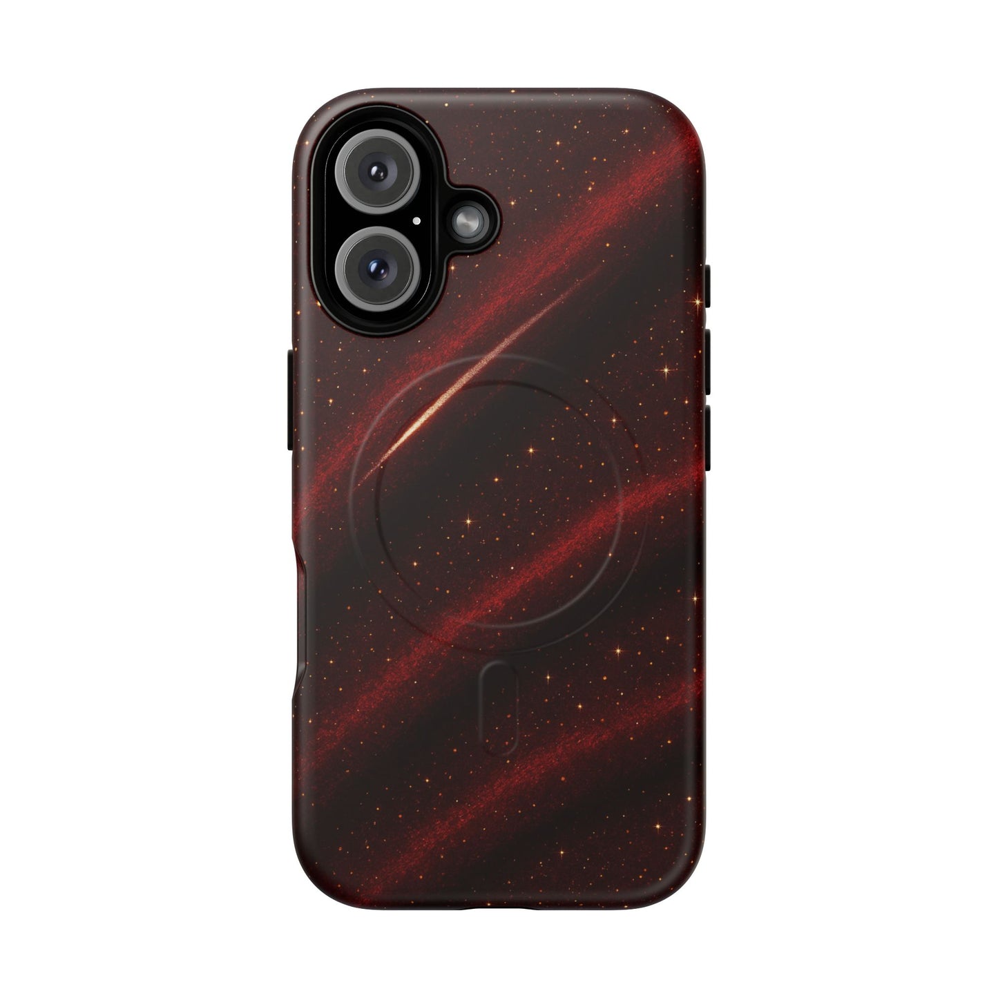 Red Nebula iPhone Case with MagSafe - Shamo's