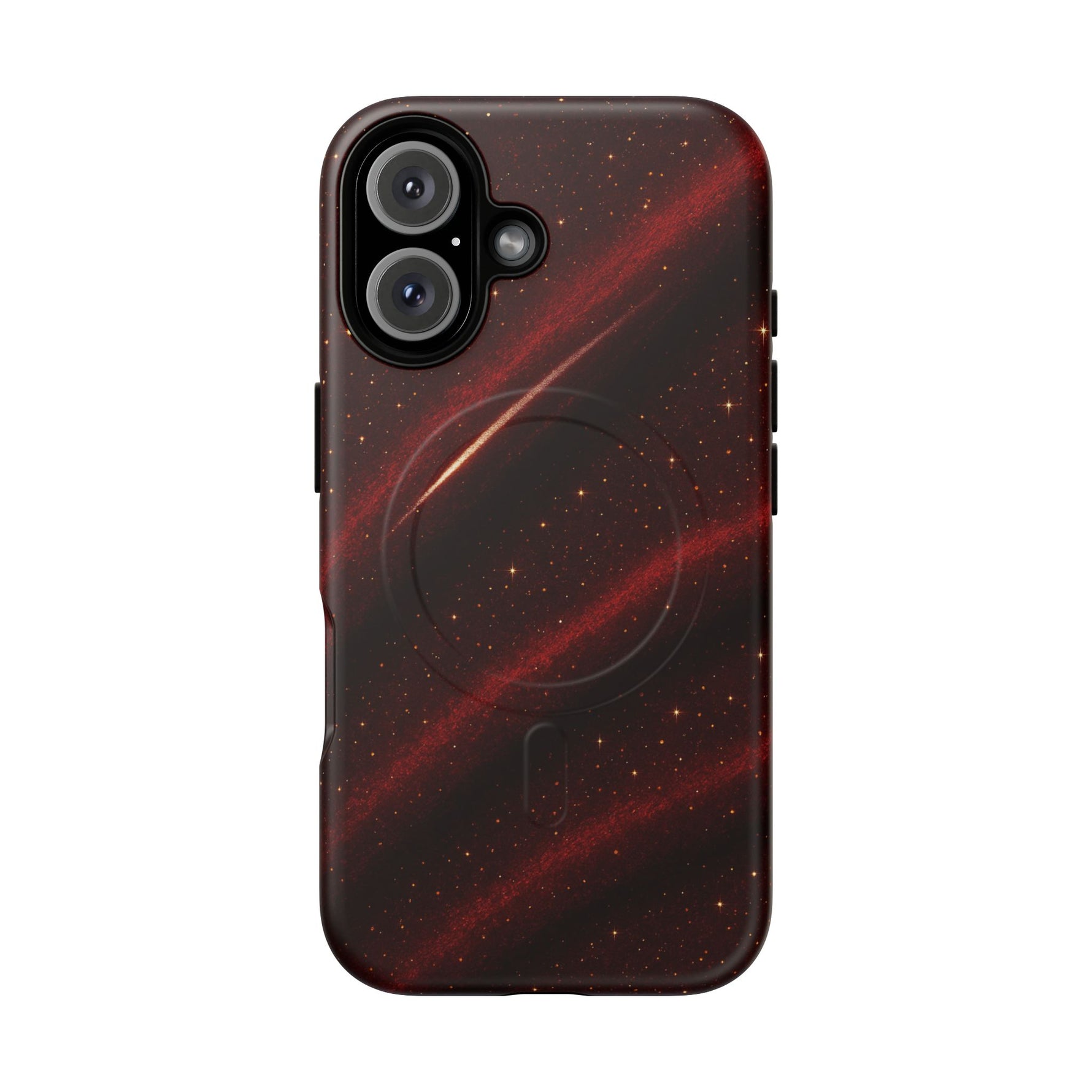 Red Nebula iPhone Case with MagSafe - Shamo's