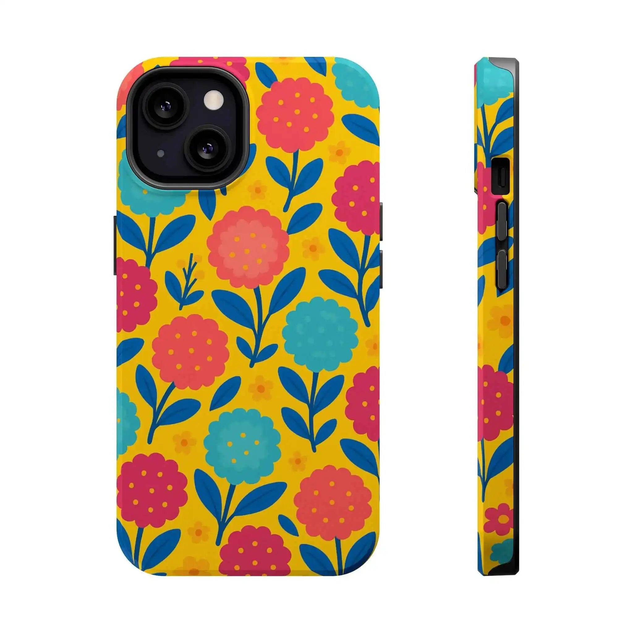 Vibrant Floral MagSafe Phone Case