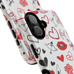 Love Doodle Tough iPhone Case (MagSafe compatible)  Shamo's
