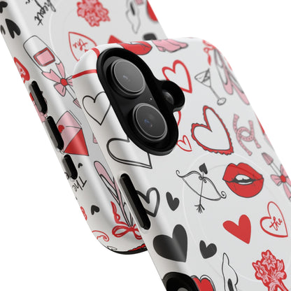 Love Doodle Tough iPhone Case (MagSafe compatible)