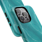 Ocean Aura Marble iPhone Case — MagSafe Compatible - Shamo's