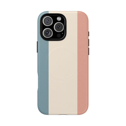 France Flag iPhone Case in Pastel Colors | MagSafe