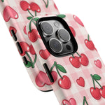 Y2K Cherries & Hearts iPhone Case | MagSafe - Shamo's