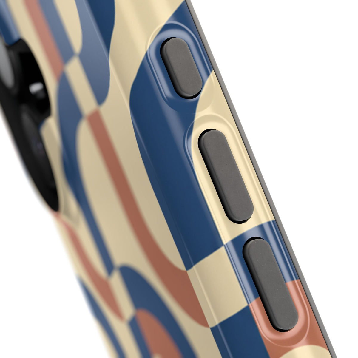 Mod Ribbon – Retro Geometric MagSafe Phone Case