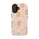 Gingerbread Candy Holiday Tough iPhone Case | compatible with MagSafe  Shamo's iPhone 17 / Matte