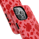 Red Floral Love iPhone Case (MagSafe compatible)  Shamo's