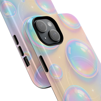 Holographic Bubble iPhone Case - with MagSafe