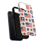 Patriotic American Flag iPhone Case | MagSafe