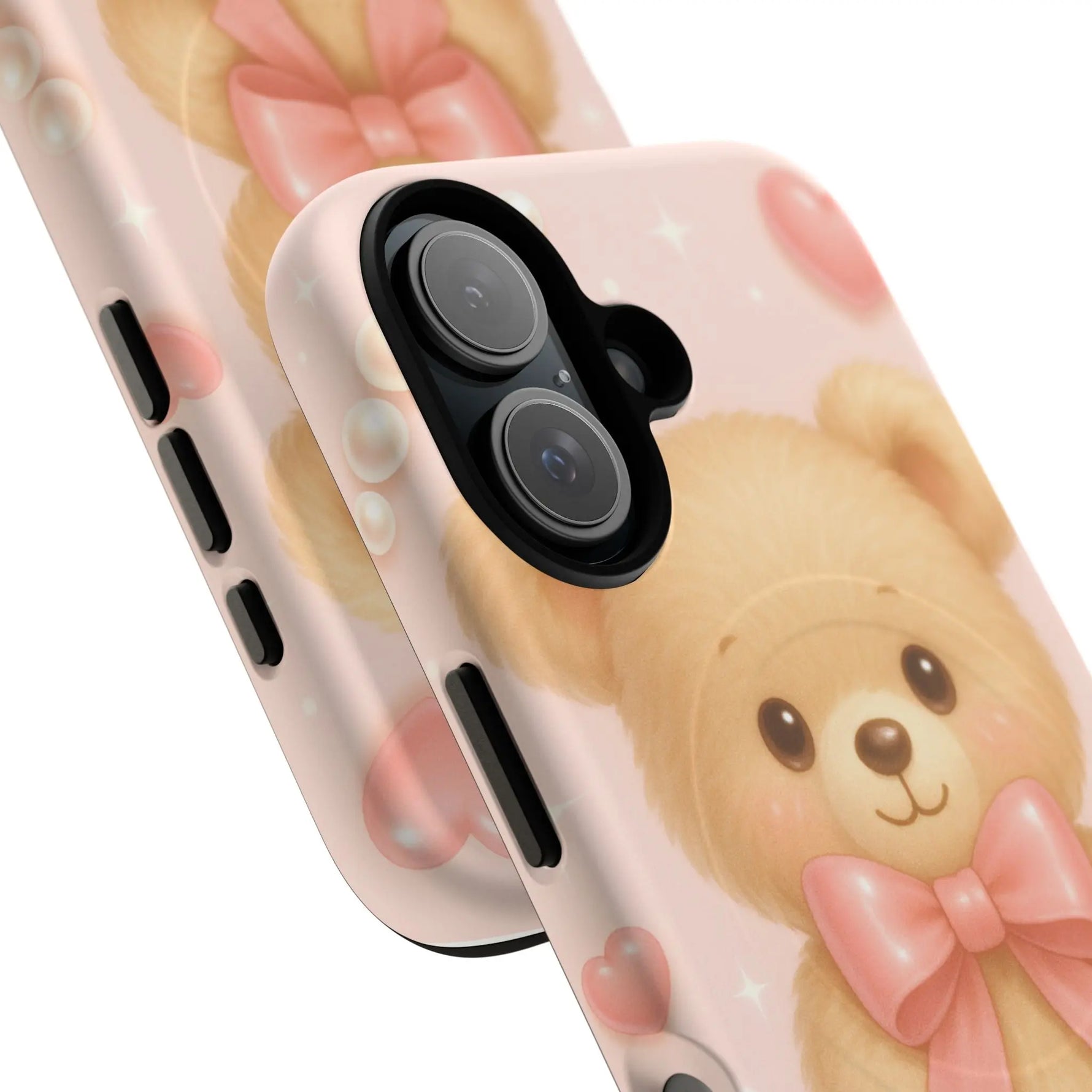 Ribbon Teddy Bear Love iPhone Case with MagSafe  Shamo's