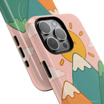 Mountain Sunrise Phone Case - Tough MagSafe Magnetic Design