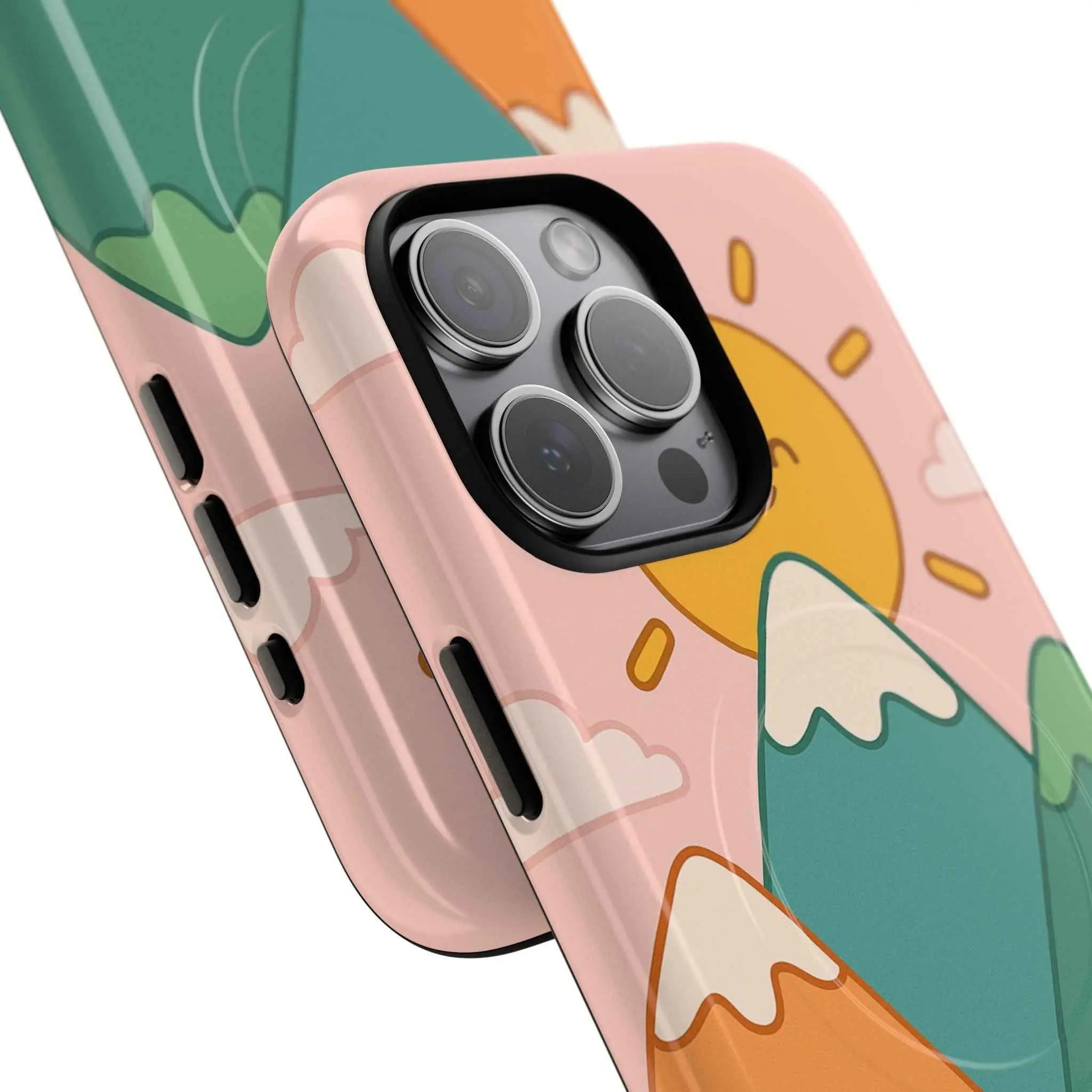 Mountain Sunrise Phone Case - Tough MagSafe Magnetic Design