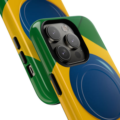 Brazil Flag iPhone Case | MagSafe
