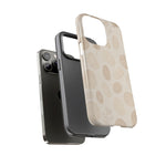 Neutral Pebble Pattern Tough iPhone Case  Shamo's