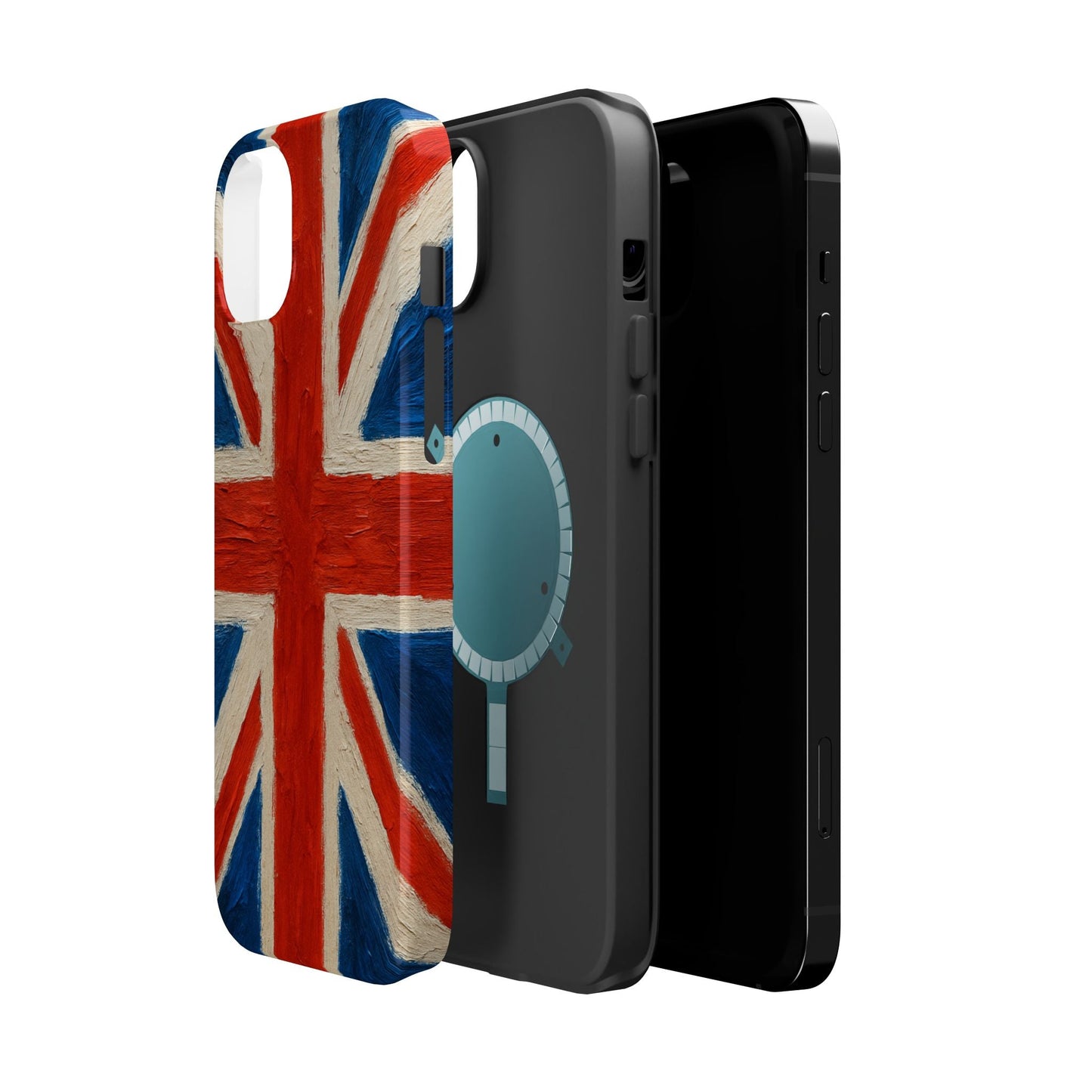 MagSafe Tough iPhone Case — UK Flag Magnetic Impact-Resistant Design  Shamo's