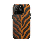 Fierce Tiger Striped iPhone Case - Works with MagSafe - Shamo's