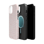 Pink Leopard Impact-Resistant iPhone Case | MagSafe