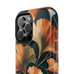 Rear camera and corner detail: Nocturne Ginkgo MagSafe phone case for iPhone 16 Pro Max #iphone-16-pro-max