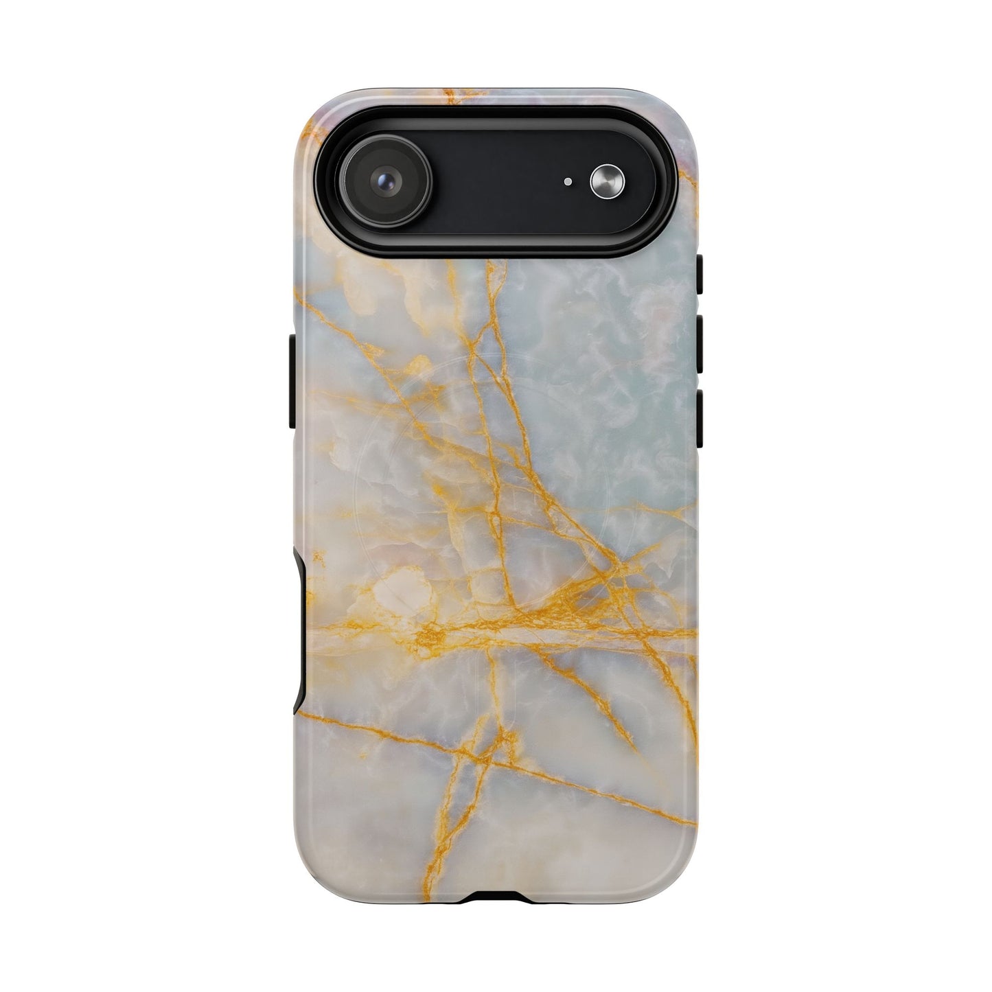 Marble Gold Vein iPhone Case (MagSafe Compatible)