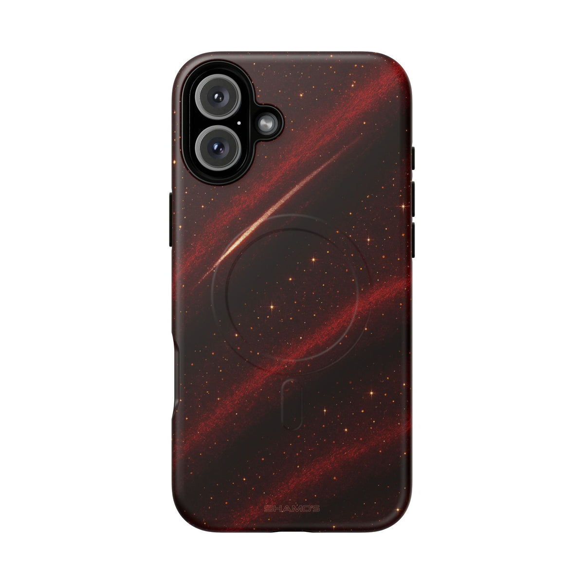 Red Nebula iPhone Case with MagSafe